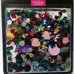 Sequins Hearts Stars Circle Shells